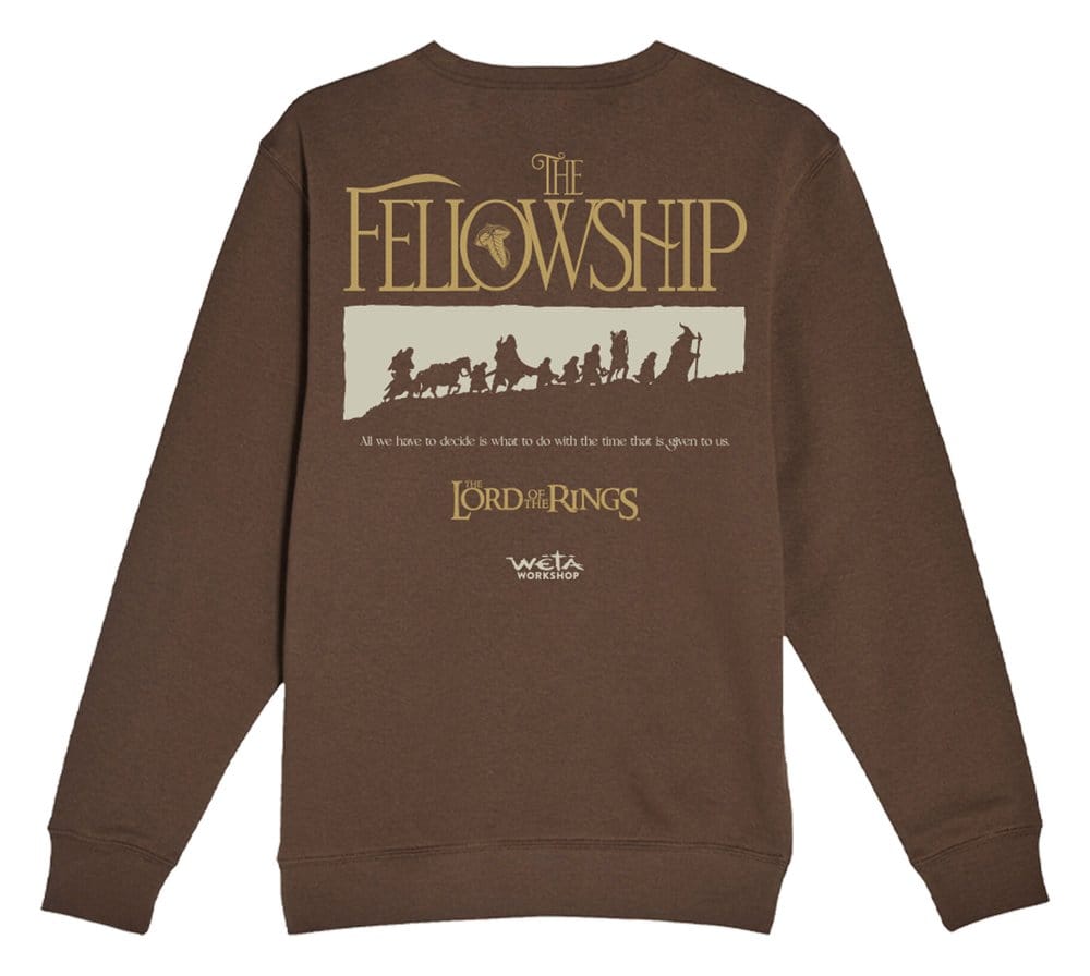 Le Seigneur des Anneaux Sweatshirt The Fellowship / Chestnut S