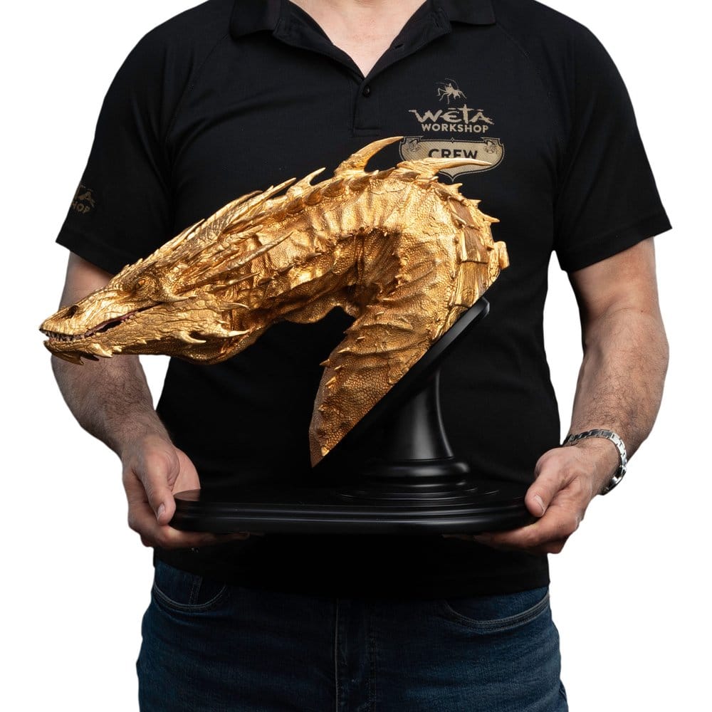Le Hobbit buste Smaug the Golden 36 cm