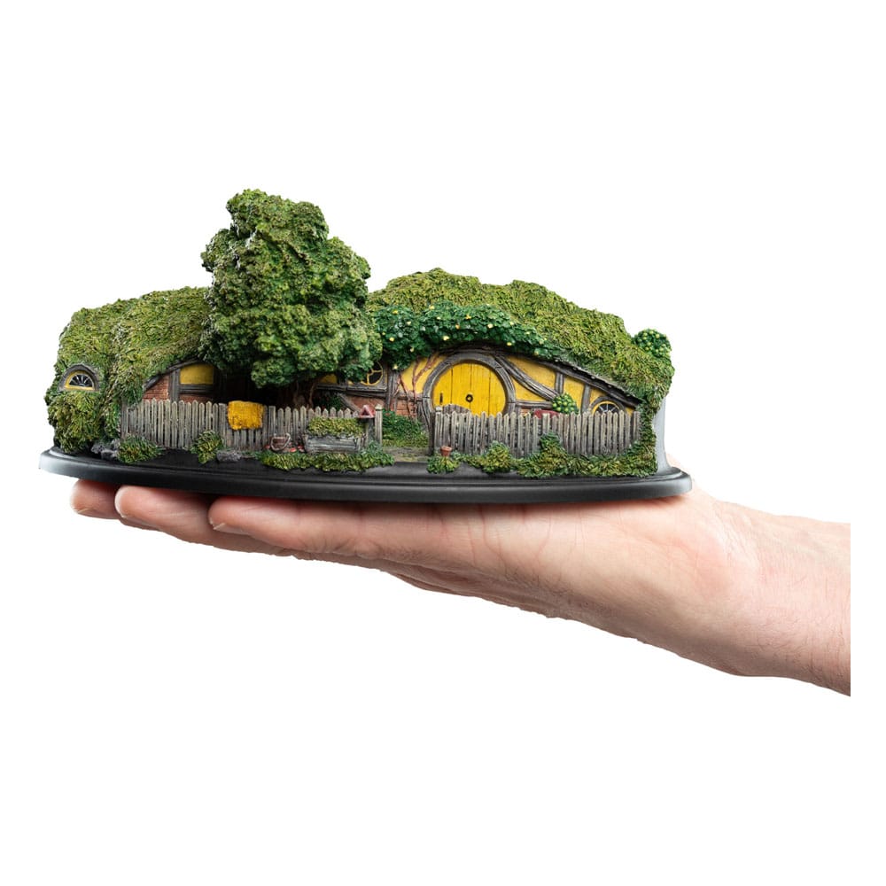 Le Hobbit statuette Hobbit Hole -25 Gandalf's Cutting 14 cm