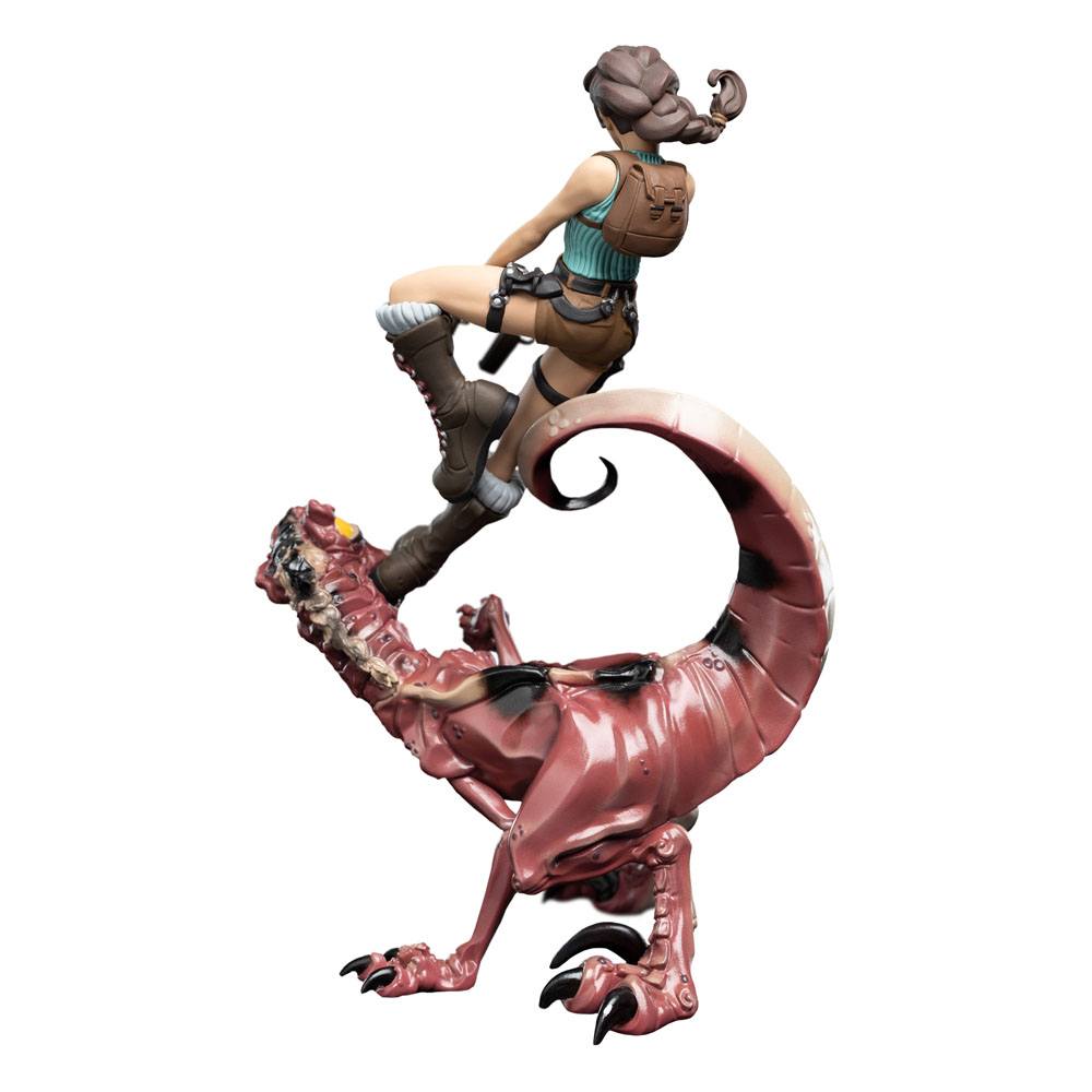 Tomb Raider figurine Mini Epics Lara Croft & Raptor 24 cm