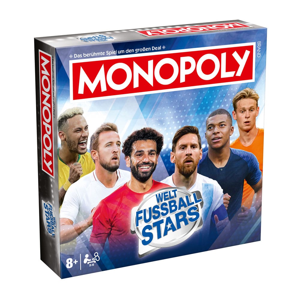 Monopoly jeu de plateau Weltfussballstars *ALLEMAND*