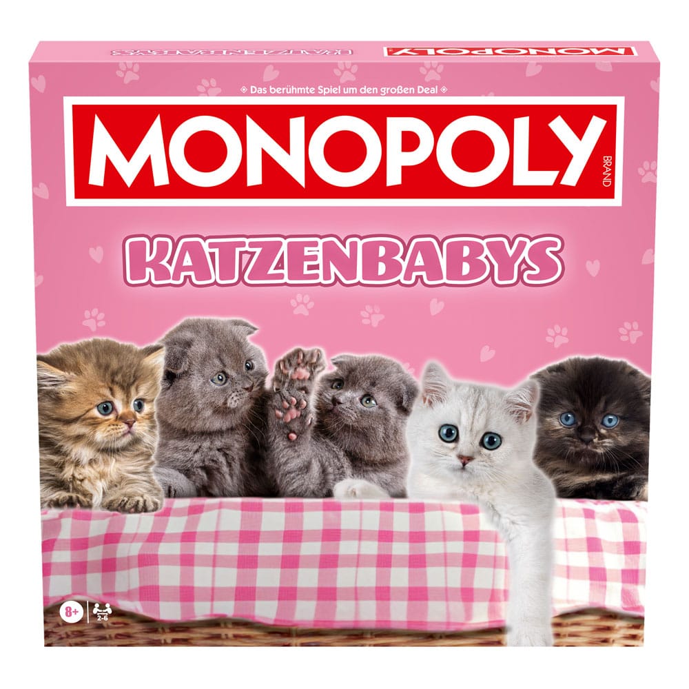 Monopoly jeu de plateau Katzenbabys *ALLEMAND*