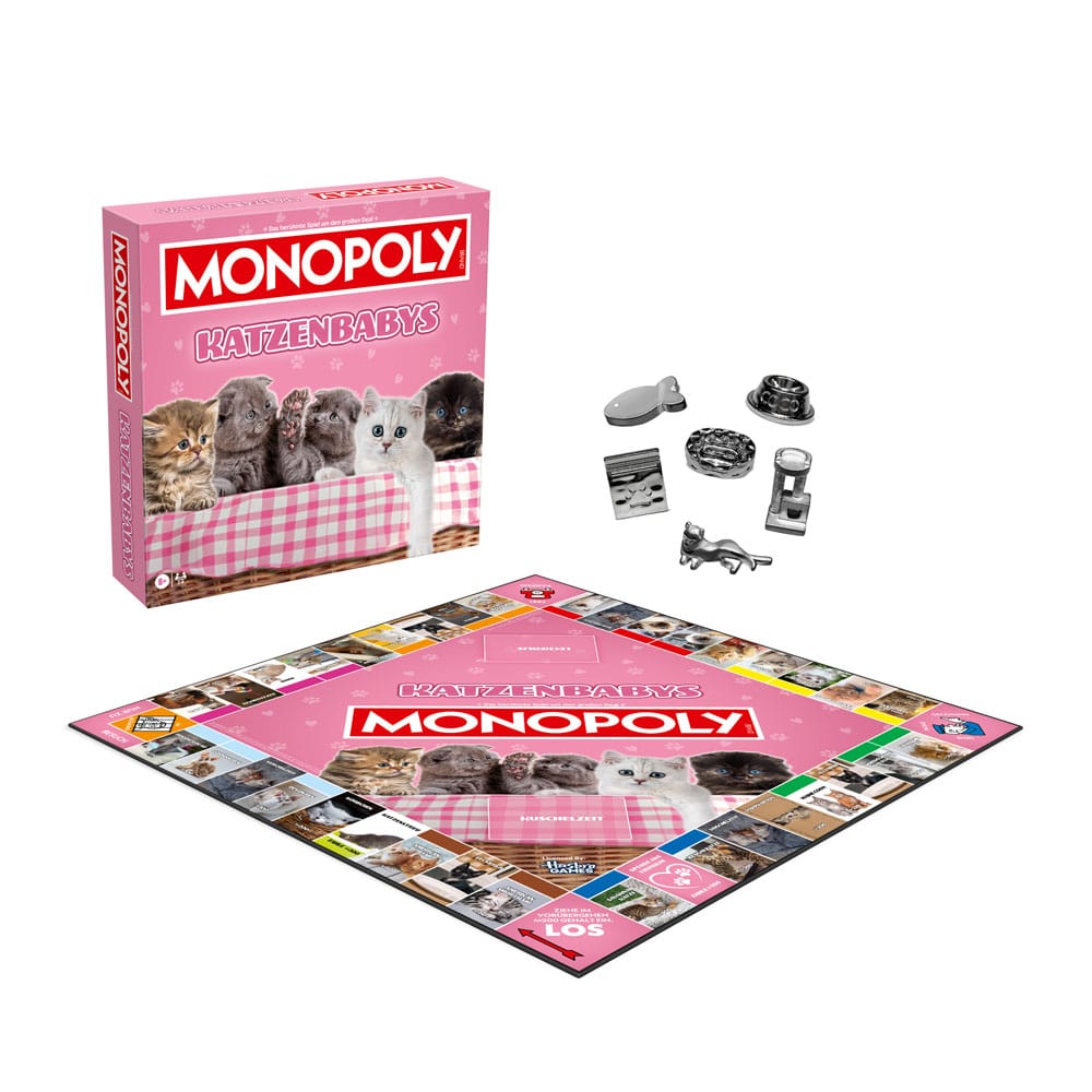 Monopoly jeu de plateau Katzenbabys *ALLEMAND*