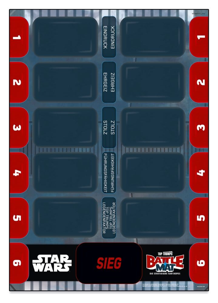Star Wars jeu de plateau Battle Mat *ALLEMAND*