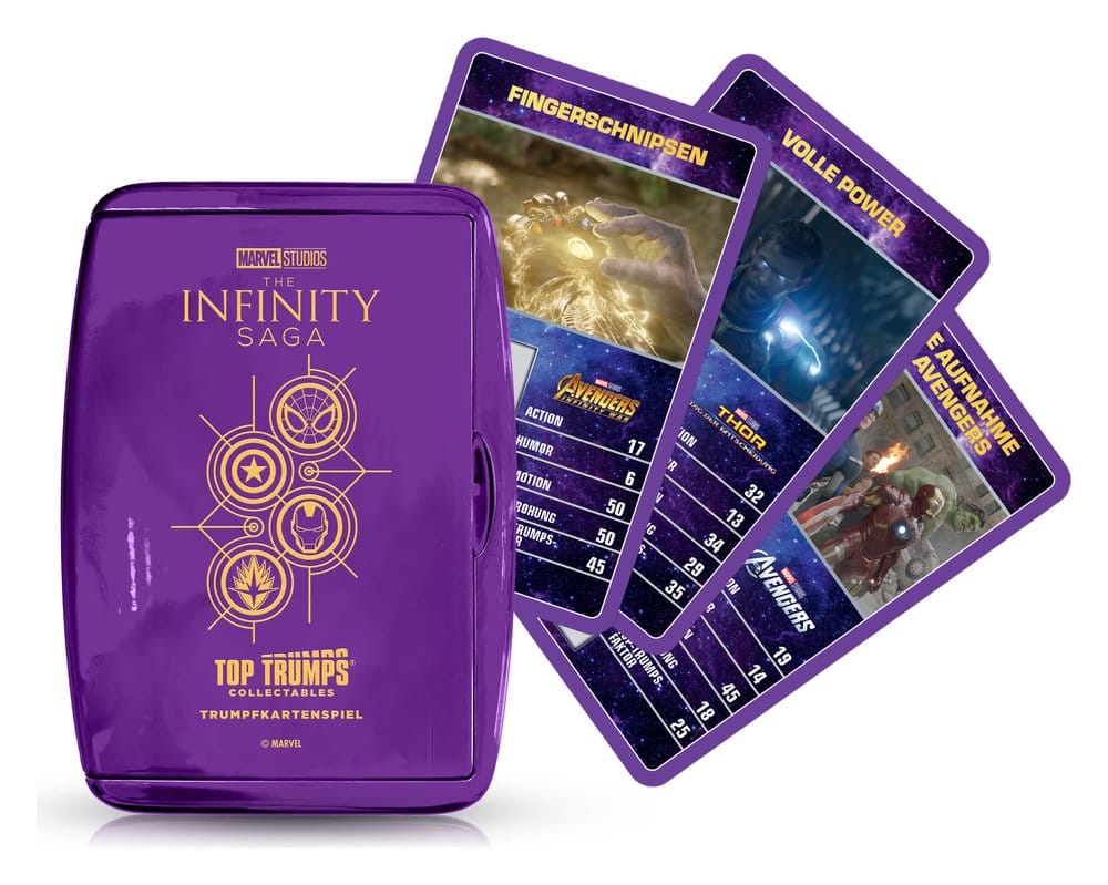 Marvel jeu de cartes Top Trumps Collectables *ALLEMAND*