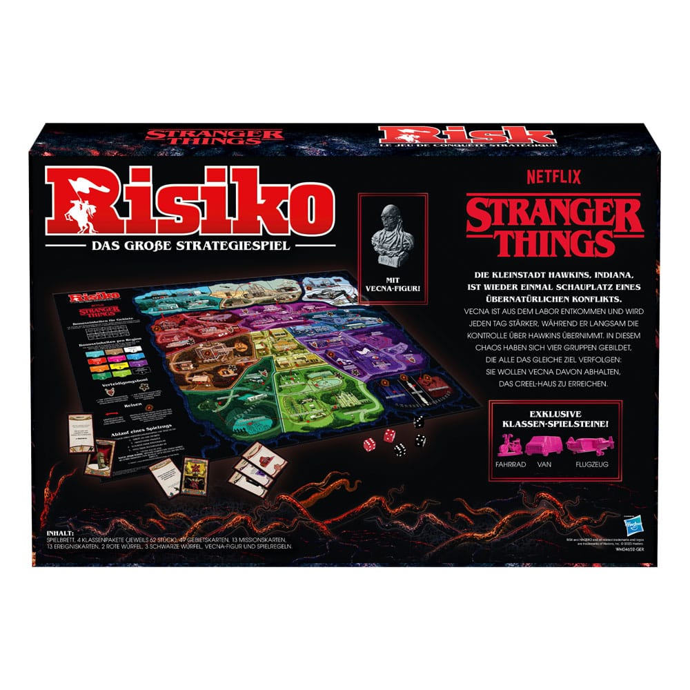 Stranger Things jeu de plateau Risk *ALLEMAND*
