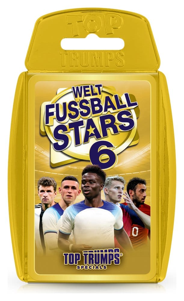 World Football Stars 6 jeu de cartes Top Trumps *ALLEMAND*