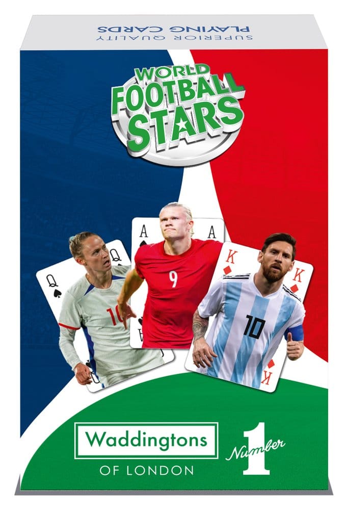 Étoiles Mondiales du Football No 1 cartes à jouer *ANGLAIS*