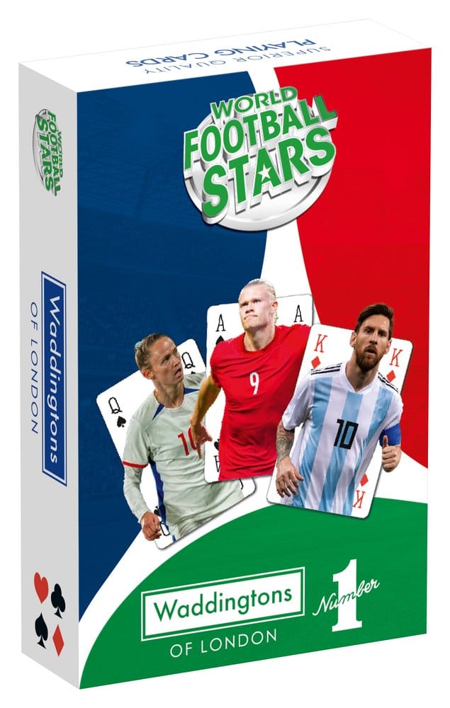 Étoiles Mondiales du Football No 1 cartes à jouer *ANGLAIS*