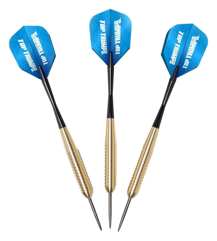 Darts Top Trumps Coffret cadeau avec fléchettes *ALLEMAND*