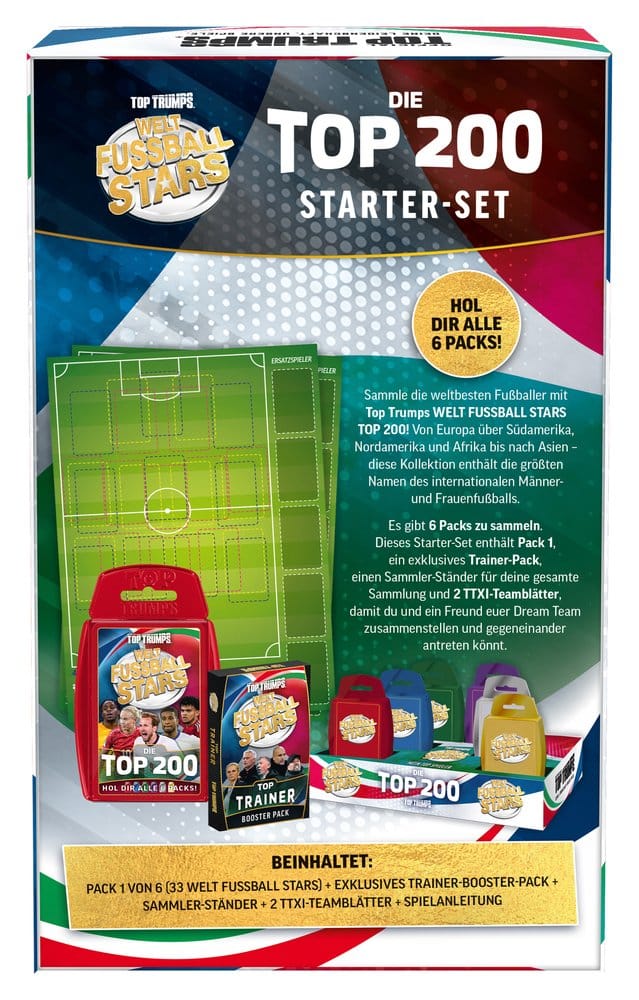 World Football Stars jeu de cartes 200 Starter Pack *ALLEMAND*