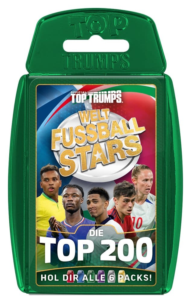 World Football Stars jeu de cartes 200 Pack 3 *ALLEMAND*