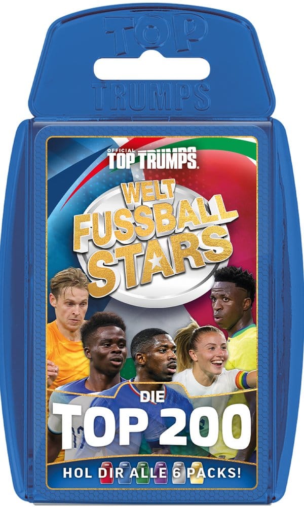 World Football Stars jeu de cartes 200 Pack 2 *ALLEMAND*