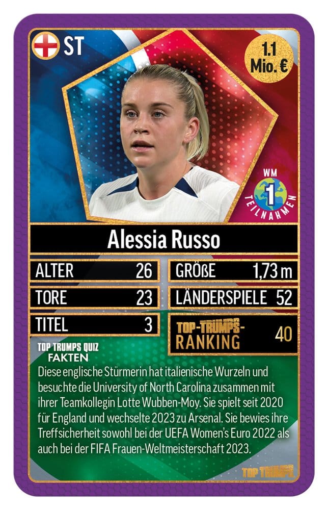 World Football Stars jeu de cartes 200 Pack 4 *ALLEMAND*