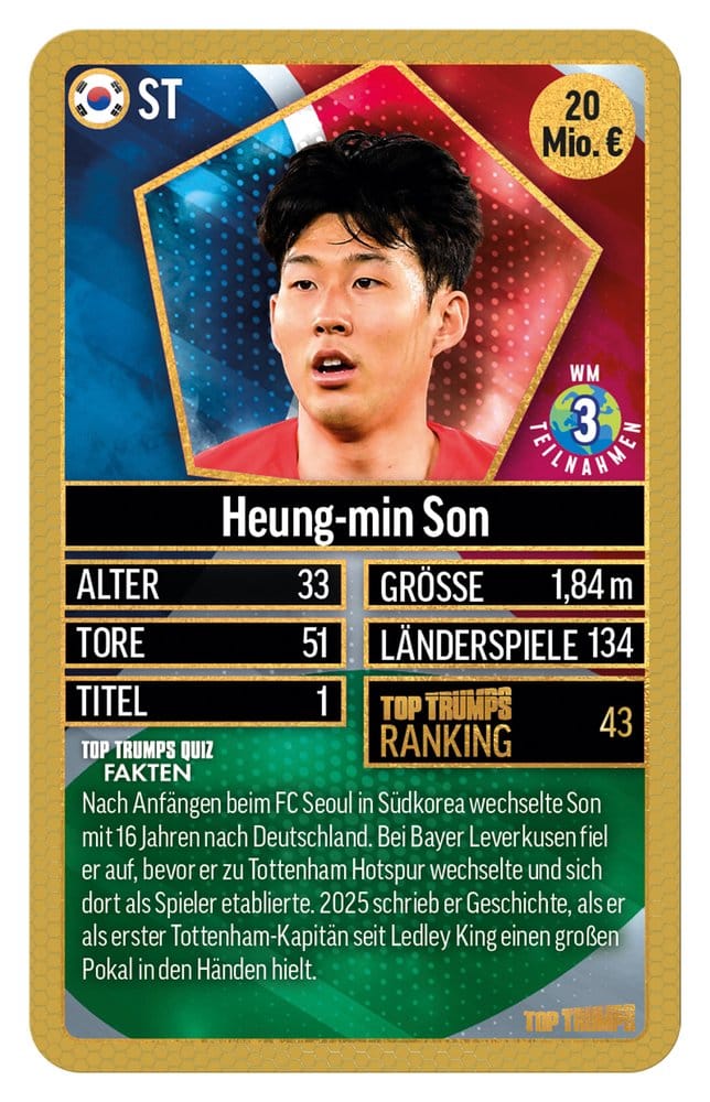 World Football Stars jeu de cartes 200 Pack 6 *ALLEMAND*