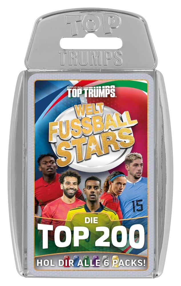 World Football Stars jeu de cartes 200 Pack 5 *ALLEMAND*