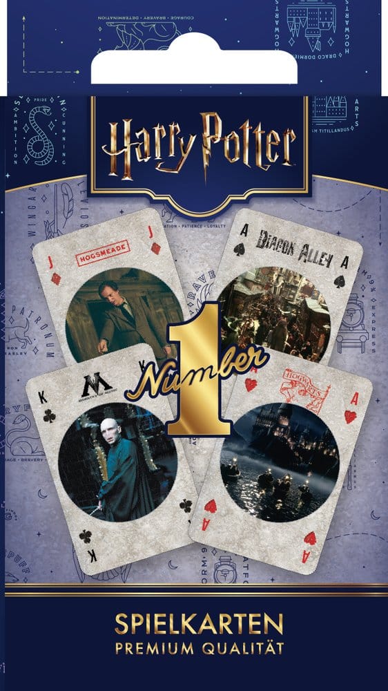 Harry Potter cartes à jouer *ALLEMAND*