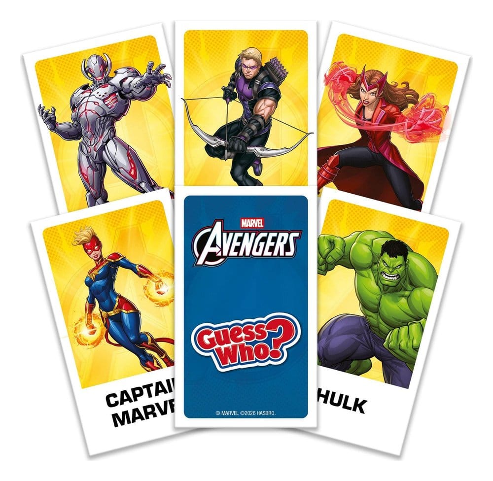 Marvel jeu de plateau Qui est-ce? Avengers