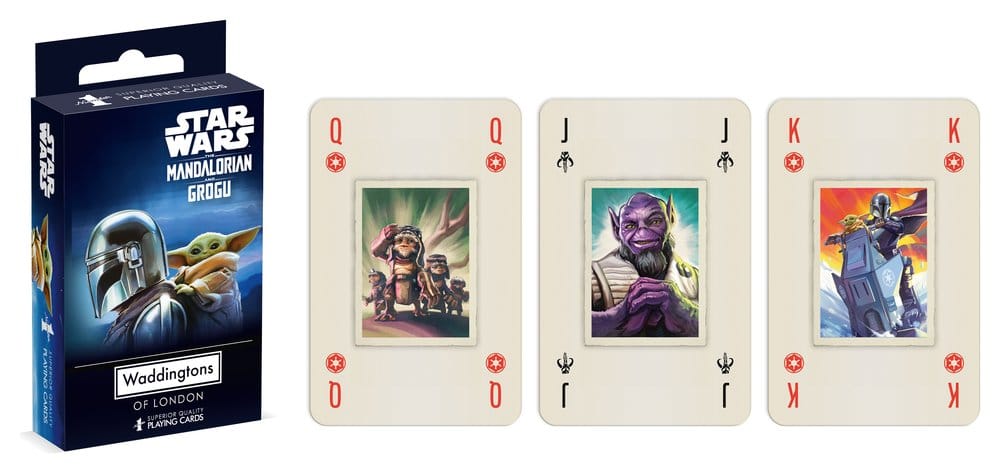 Star Wars cartes à jouer The Mandalorian and Grogu *ANGLAIS*