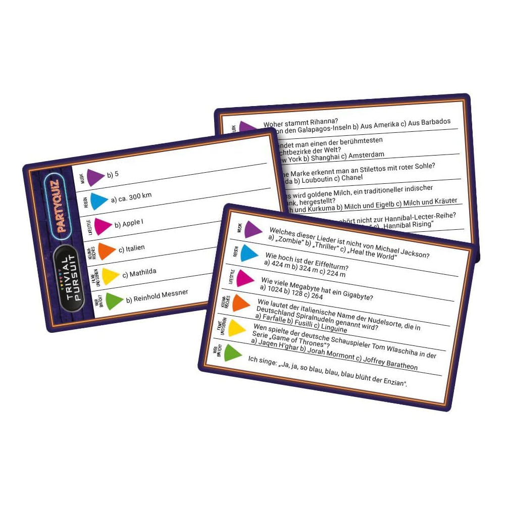 Party Quiz jeu de cartes Trivial Pursuit Vol. 1 *ALLEMAND*