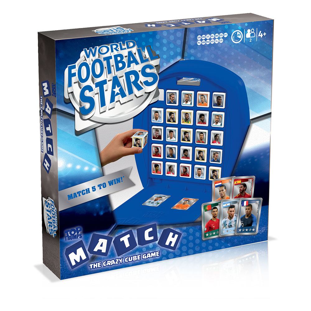 World Football Stars jeu de stratégie Top Trumps Match