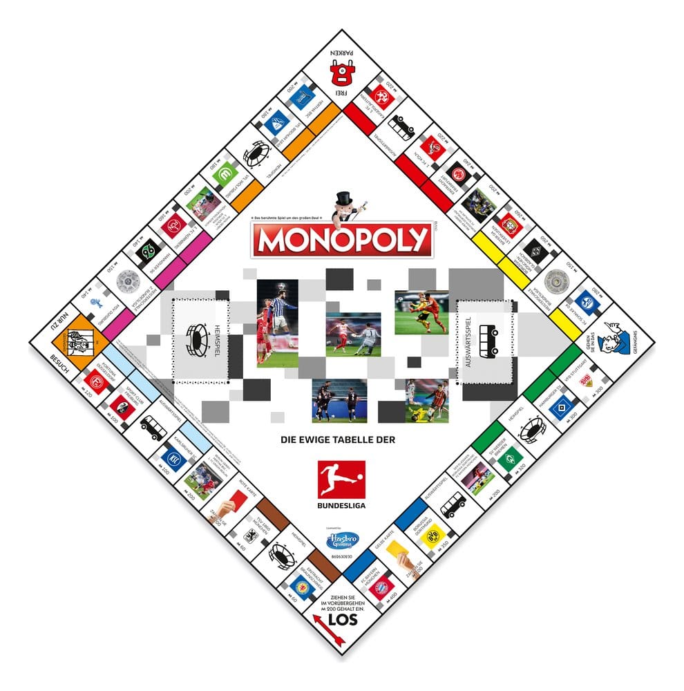 Monopoly jeu de plateau Bundesliga