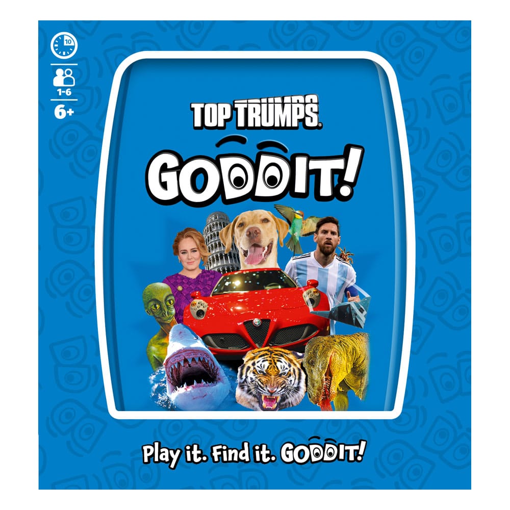Jeu de cartes Top Trumps Goddit *ALLEMAND*