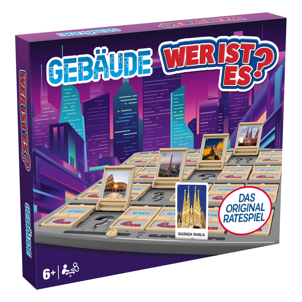 Jeu de plateau Qui est-ce Berühmte Gebäude*ALLEMAND*