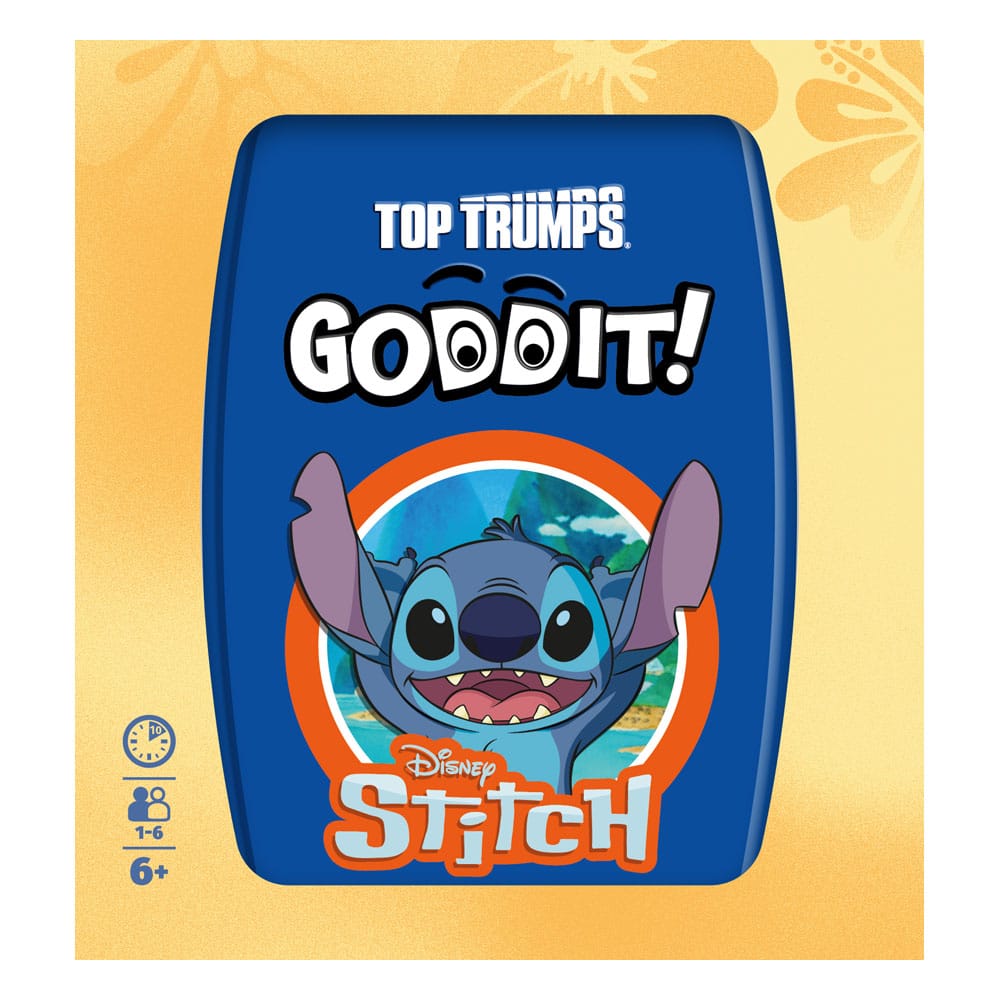 Lilo et Stitch Jeu de cartes Top Trumps Goddit *ALLEMAND*
