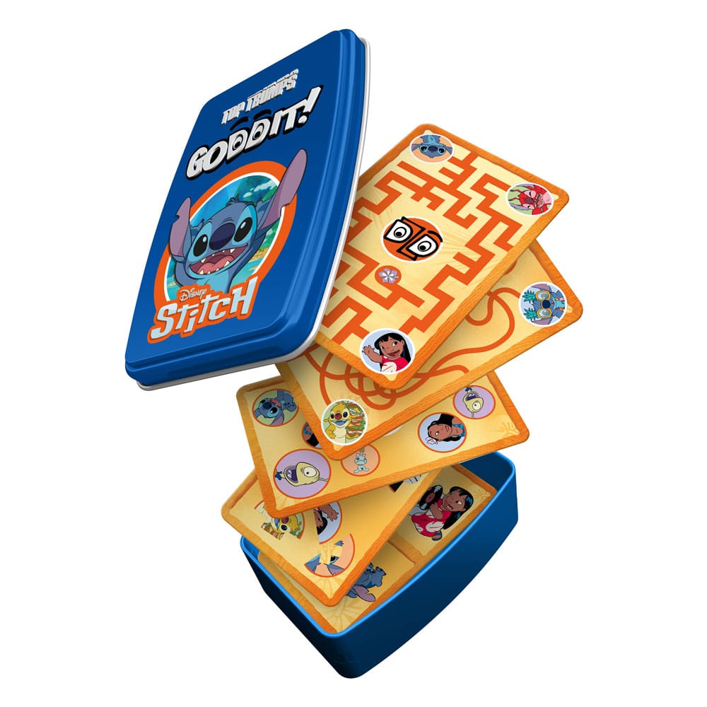 Lilo et Stitch Jeu de cartes Top Trumps Goddit *ALLEMAND*