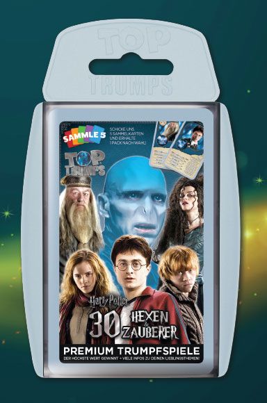 Harry Potter jeu de cartes Top Trumps Die größten Hexen und Zauberer *ALLEMAND*