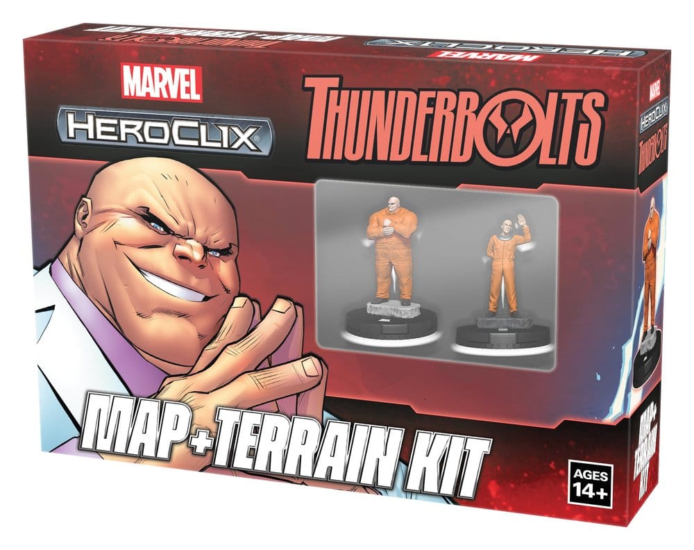 Marvel HeroClix: Thunderbolts Kit de carte et de terrain *ANGLAIS*