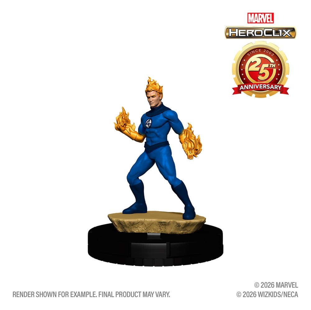 Marvel HeroClix: 25th Anniversary Kit de Démarrage Fantastic Four
