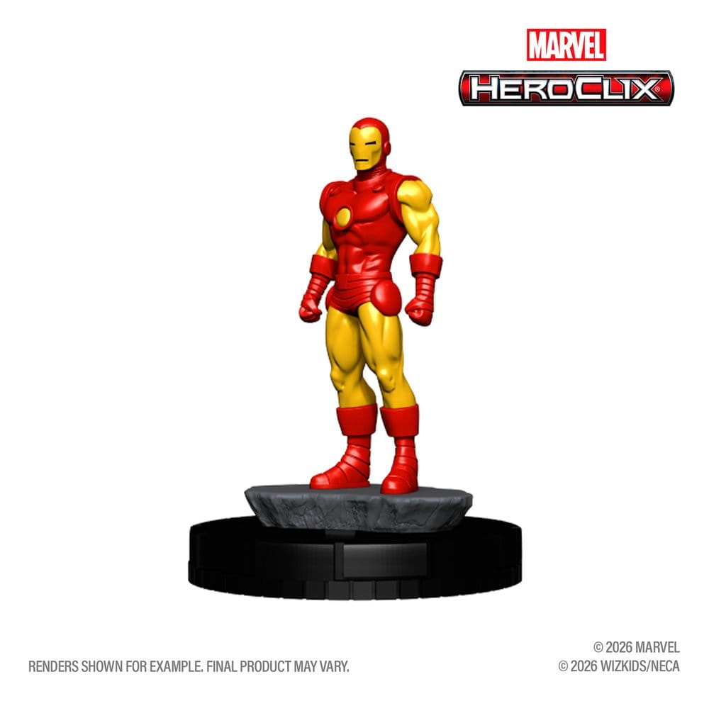 Marvel HeroClix 400: set de figurines Secret Wars Heroes 18 cm