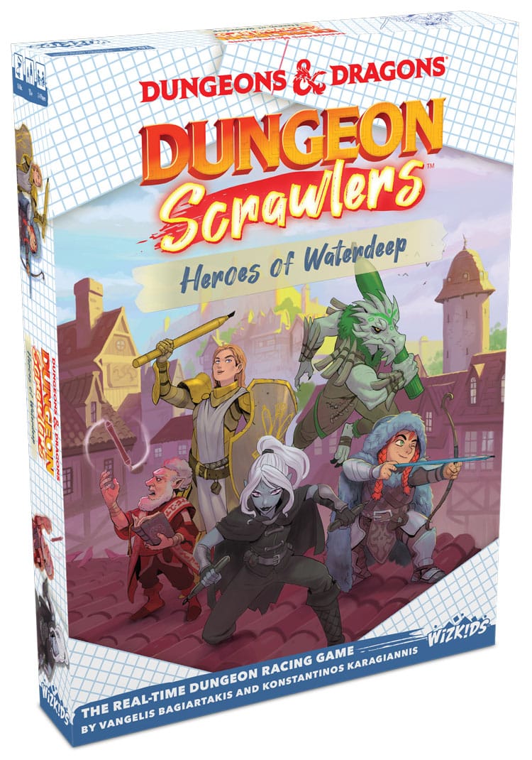 Dungeons & Dragons: Dungeon Scrawlers - Heroes of Waterdeep jeu de plateau *ANGLAIS*