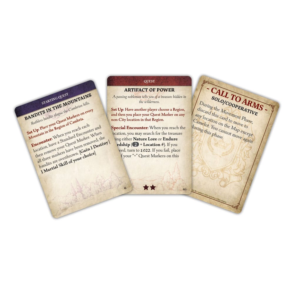 Tales of the Arthurian Knights jeu de plateau *ANGLAIS*