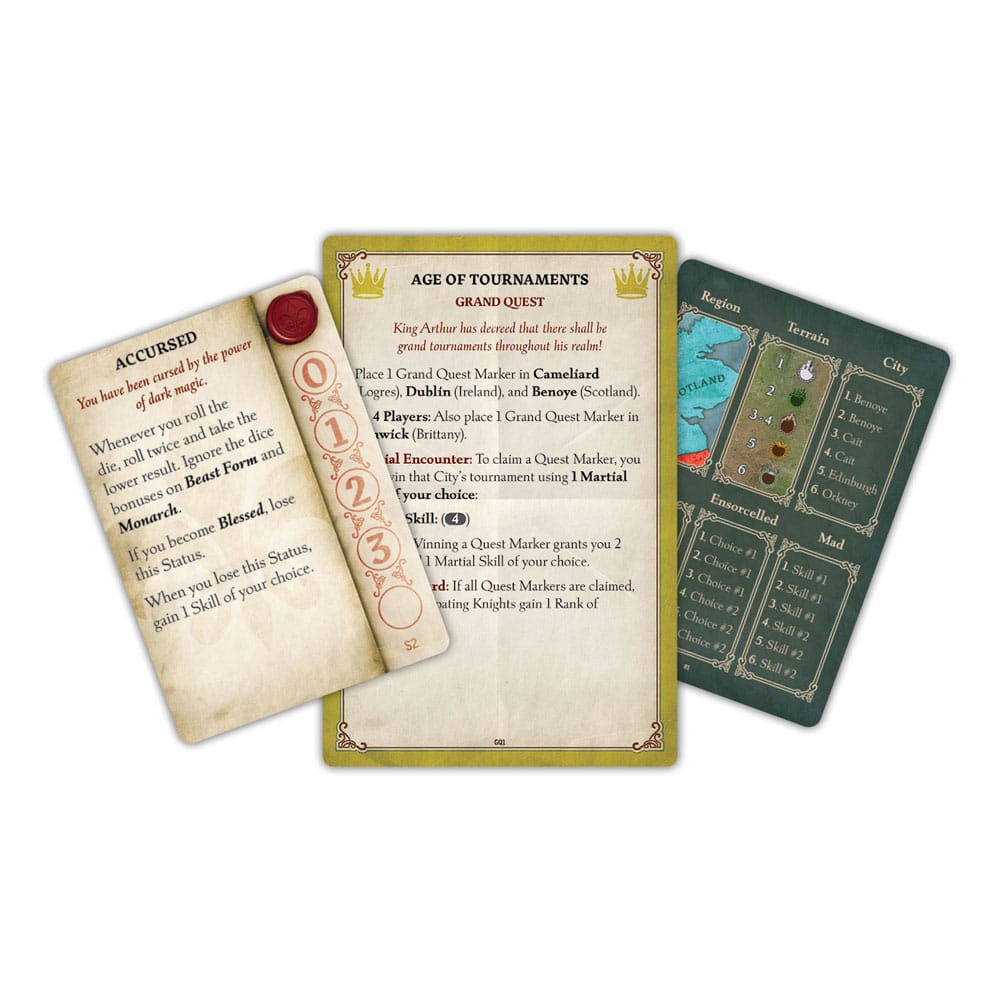 Tales of the Arthurian Knights jeu de plateau *ANGLAIS*
