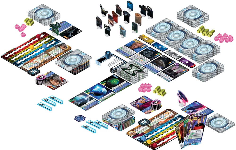 Star Trek: Captain's Chair Game jeu de cartes *ANGLAIS*