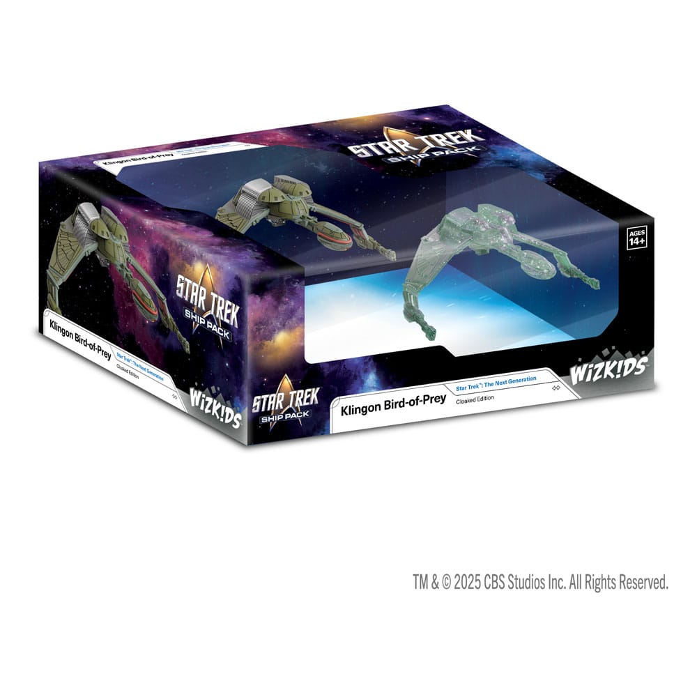 Star Trek : Into the Unknown miniatures jeu de figurines Bird-of-Prey Special Cloaked Edition *ANGLAIS*