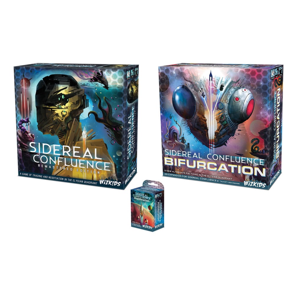 Sidereal Confluence extension Game jeu de cartes Proliferation *ANGLAIS*