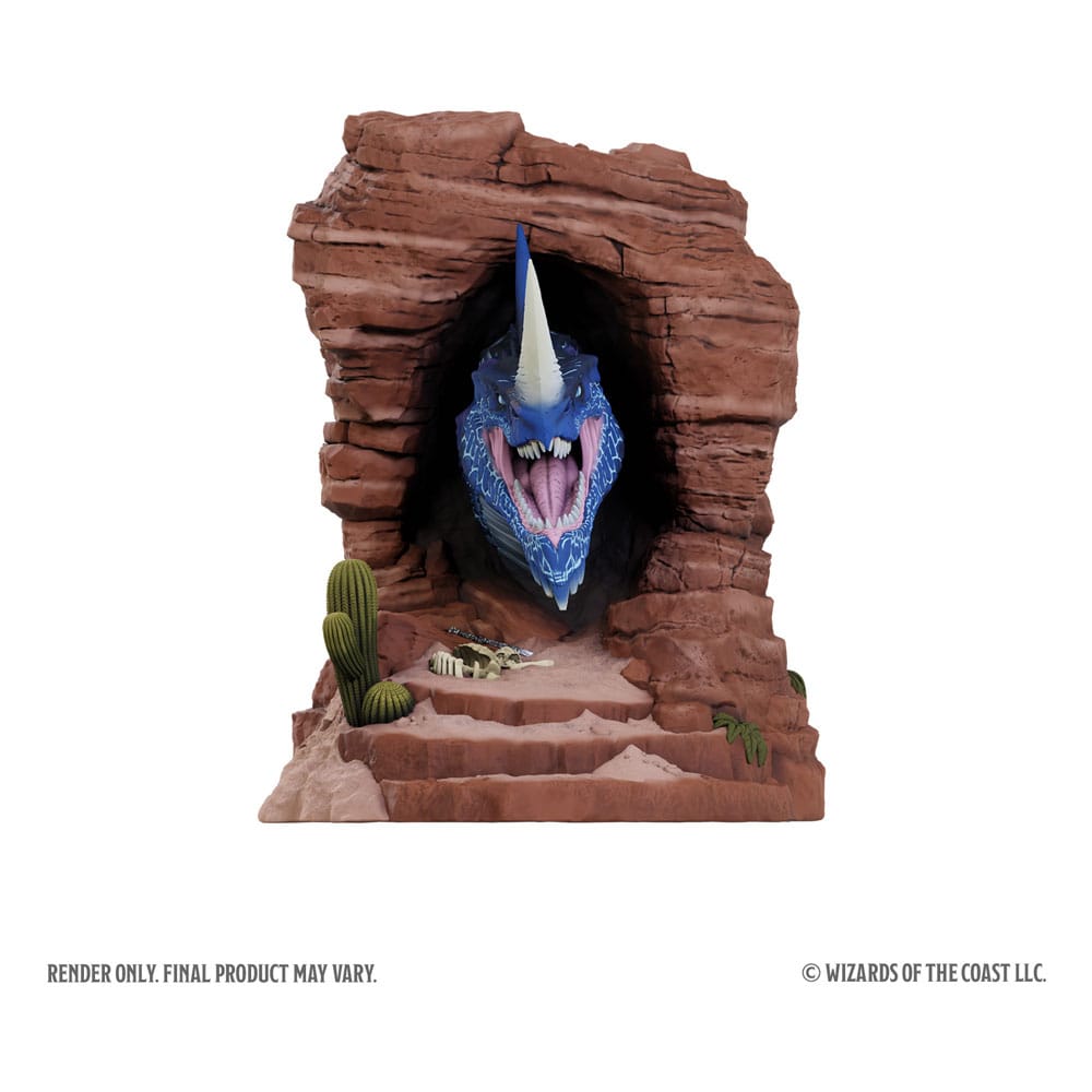 Dungeons & Dragons serre-livres Blue Dragon 17 cm