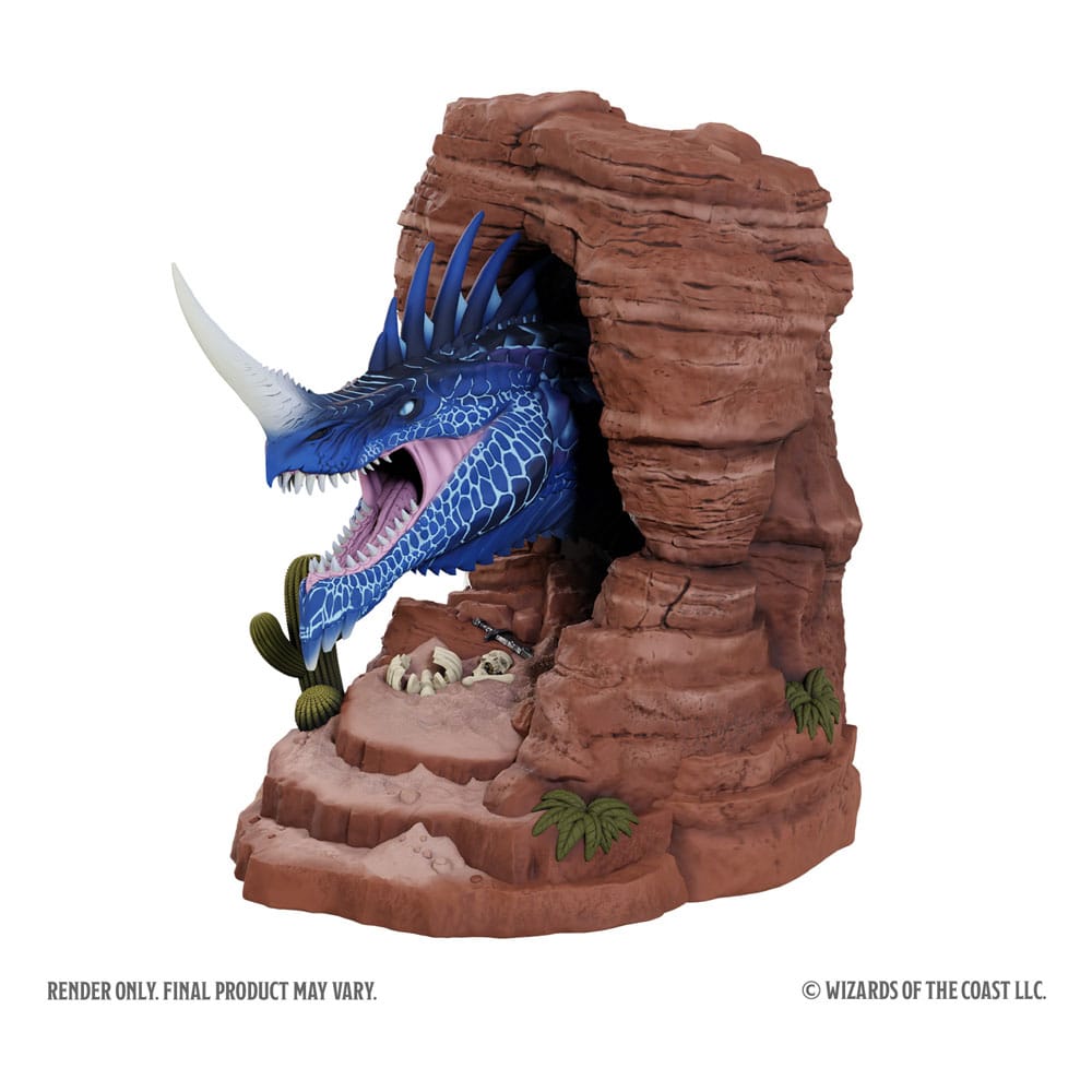 Dungeons & Dragons serre-livres Blue Dragon 17 cm