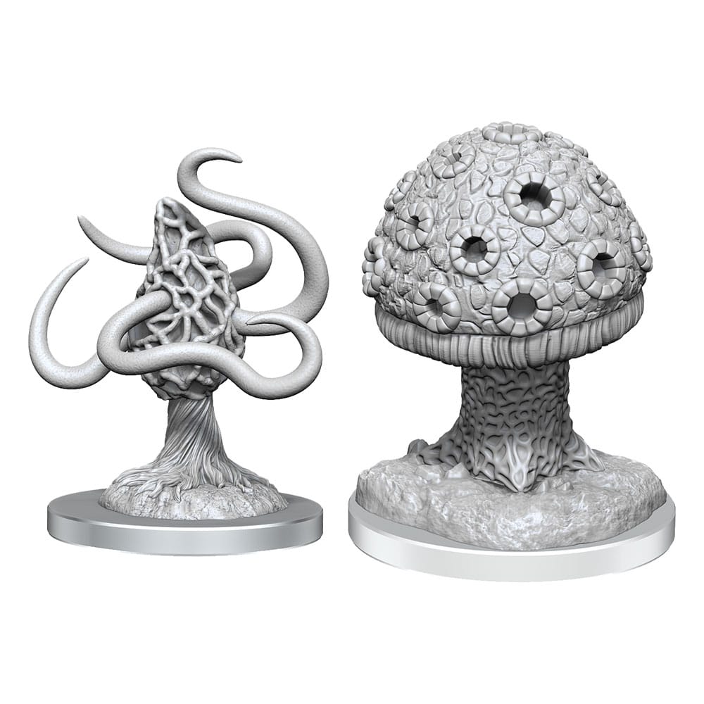 D&D Nolzur's Marvelous Miniatures pack 2 miniatures à peindre Shrieker & Violet Fungus