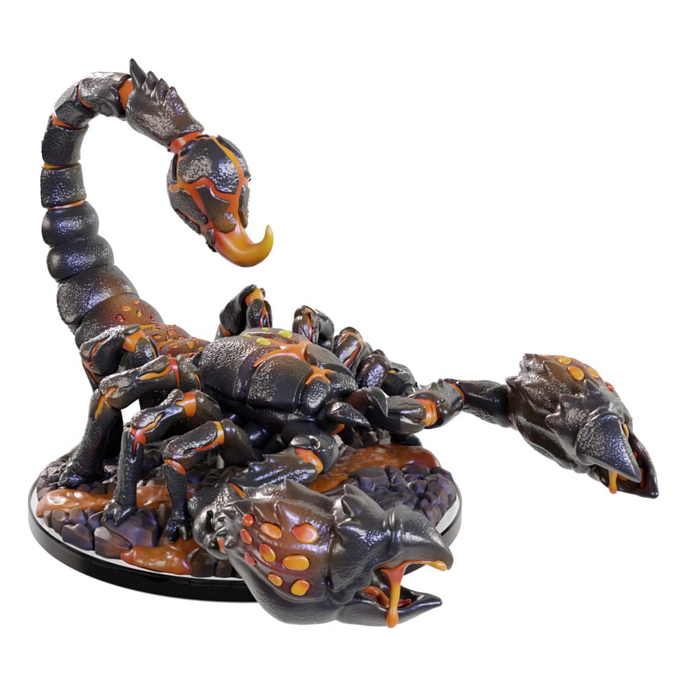 Pathfinder Battles Deep Cuts pack 2 miniatures à peindre Magma Scorpion (carton de 2)
