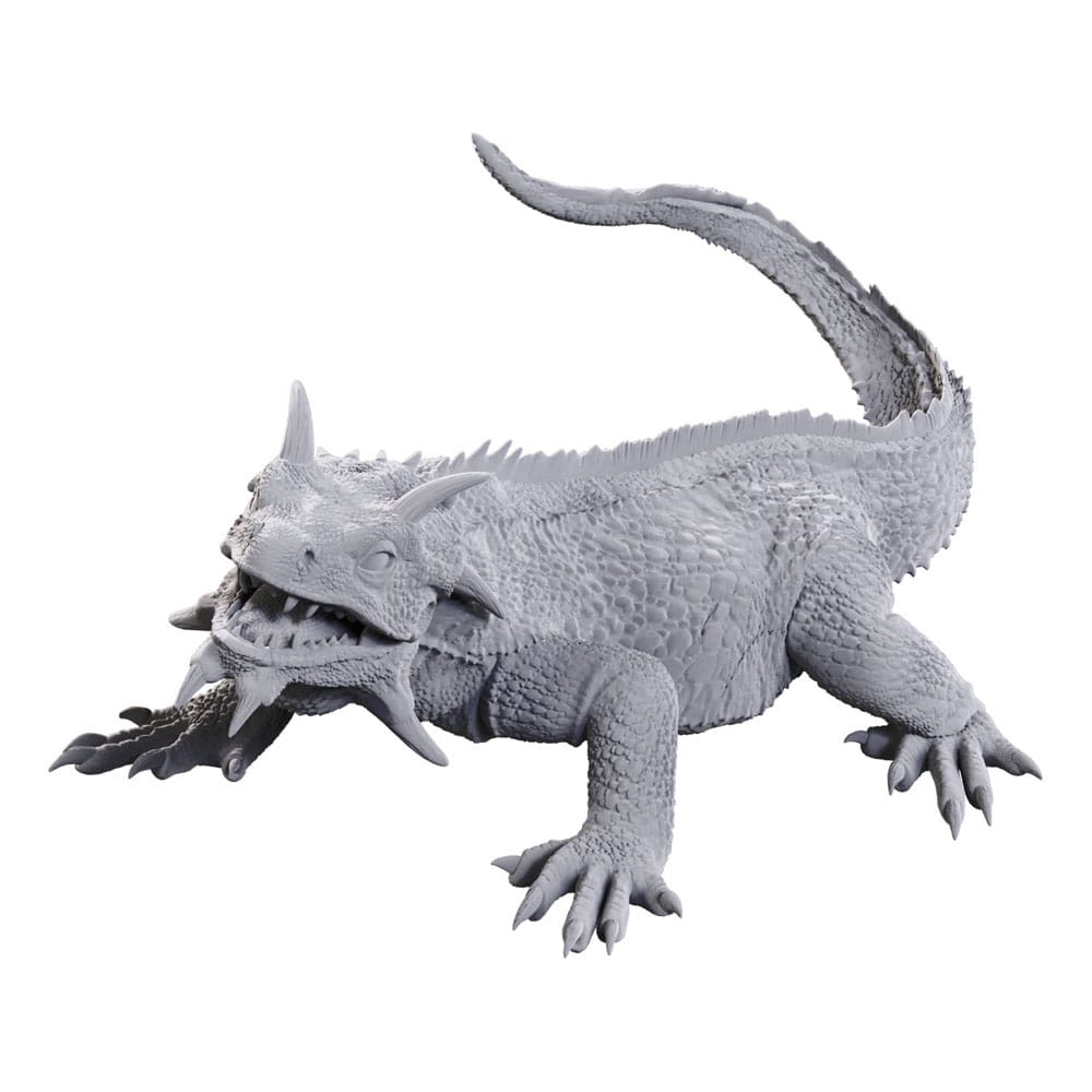 D&D Nolzur's Marvelous Miniatures à peindre Tortle Druid & Wild Shape Giant Lizard