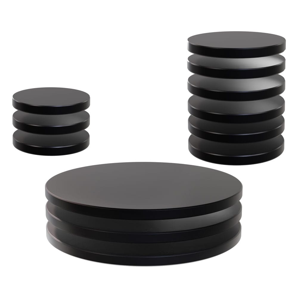 WizKids Deep Cuts pack de 12 socles noirs pour miniatures