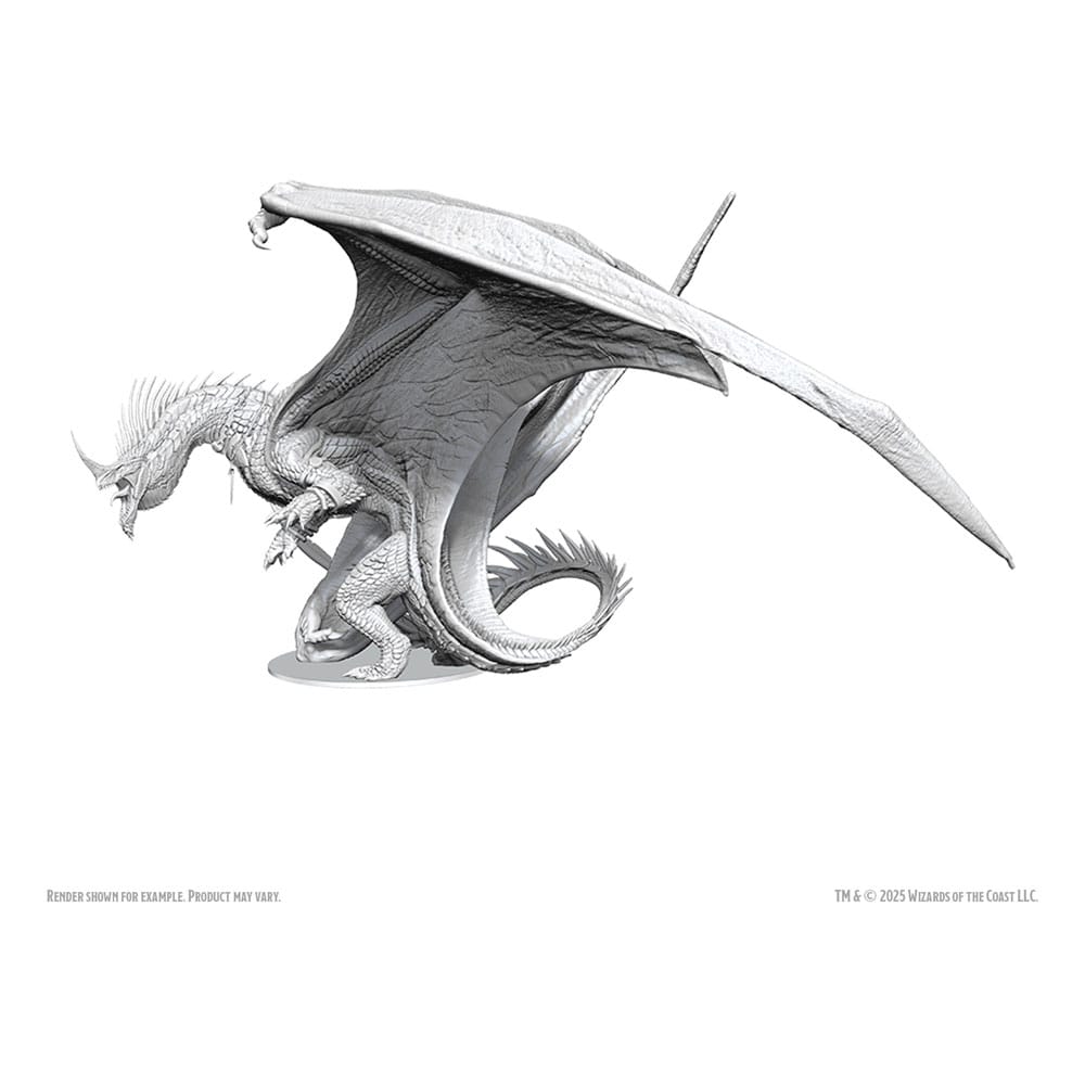 D&D Nolzur's Marvelous Miniatures à peindre Ancient Blue Dragon 20 cm