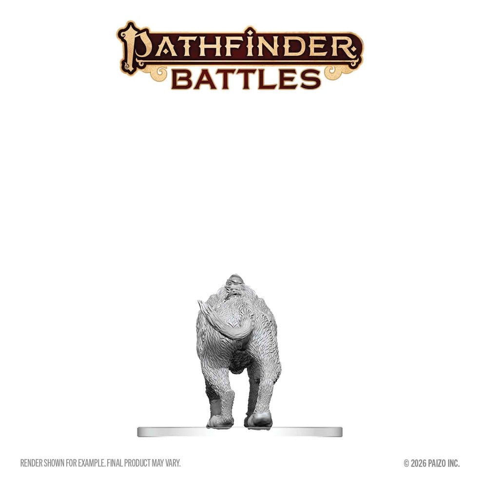 Pathfinder Battles Deep Cuts miniature à peindre Hyaenodon 13 cm
