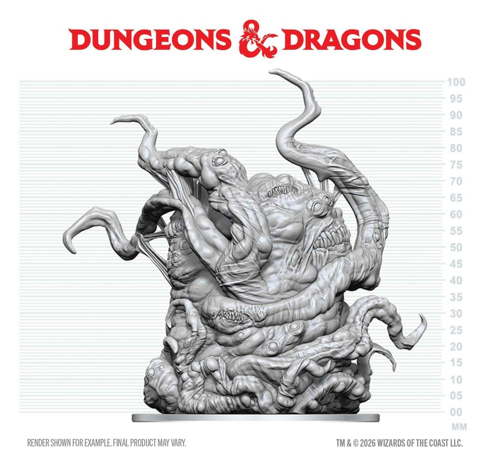 Dungeons & Dragons Nolzur's Marvelous Miniatures miniature à peindre Shoggoth 20 cm