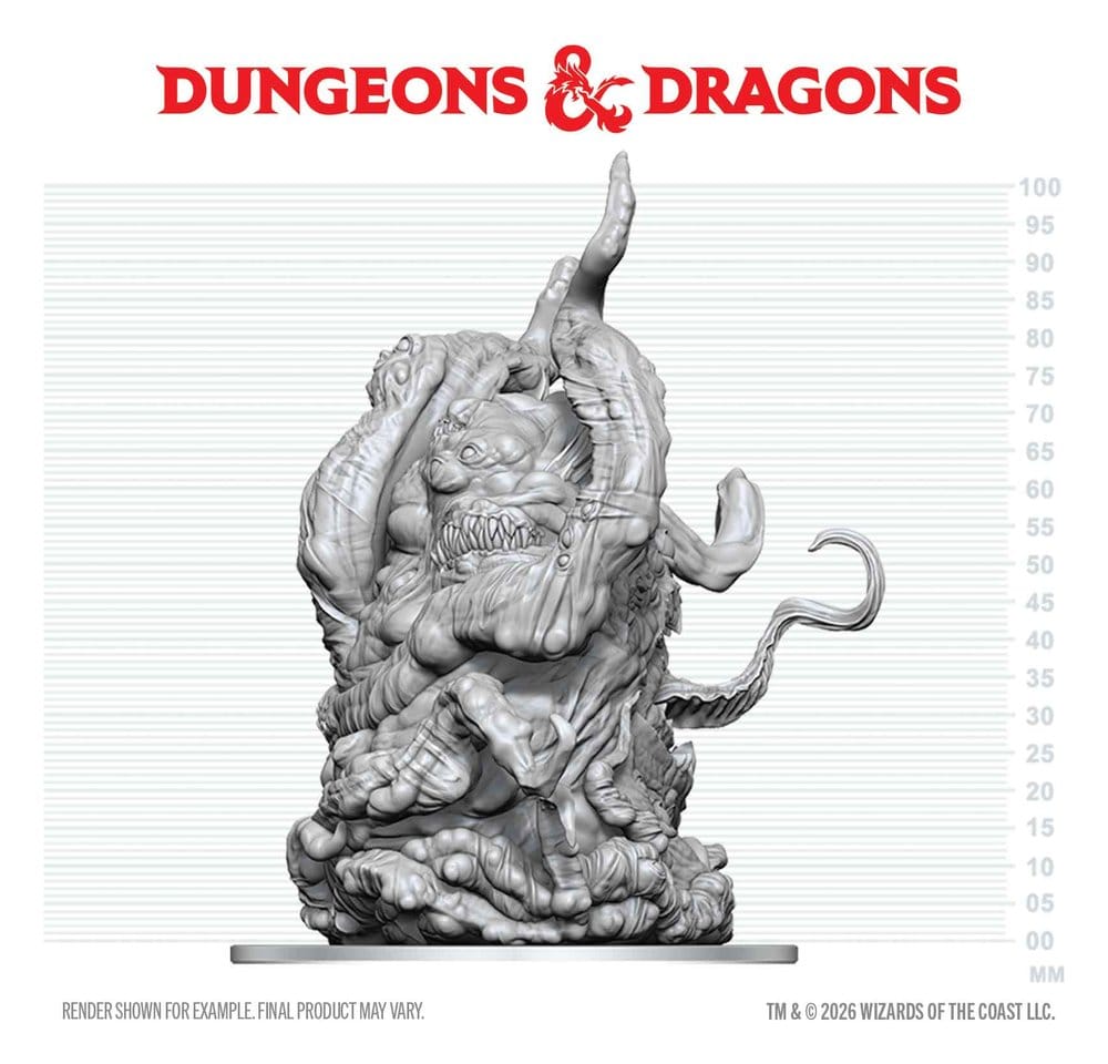 Dungeons & Dragons Nolzur's Marvelous Miniatures miniature à peindre Shoggoth 20 cm